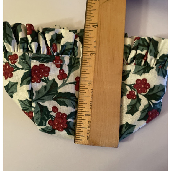 Liner for A Small Sweet Basil /Oregano Basket by Longaberger Retired Festive - Picture 8 of 16